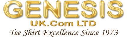 Genesis UK.Com Ltd., Tee Shirt Excellence Since 1973