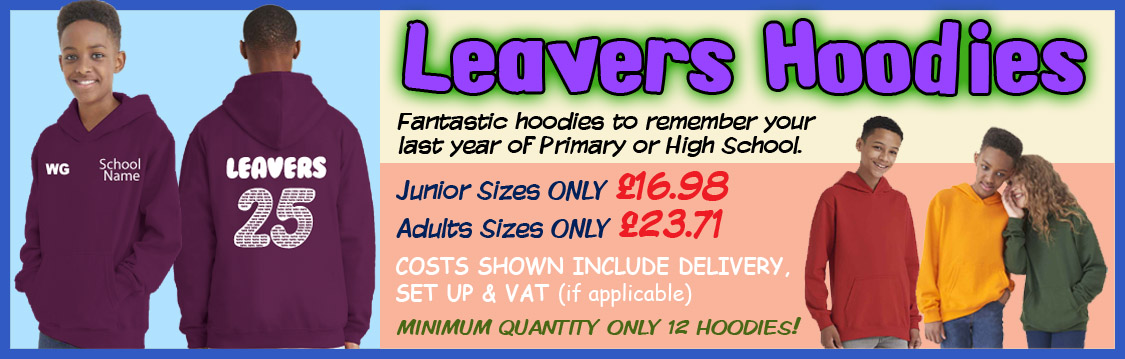 Leavers Hoodies