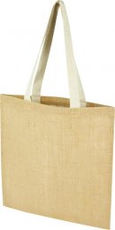 JT67: Natural Jute Tote Shopper