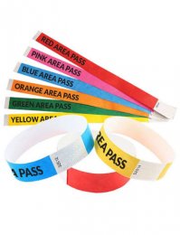 L0043: Tyvek Paper Wristband