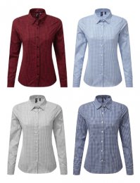 PR35: Ladies Check Shirt