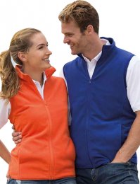 RS116: Unisex Micro Fleece Gilet