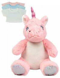 UNI60: Unicorn Teddy with Tee Shirt