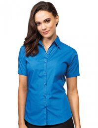 WS10: Ladies' Short Sleeve Blouse