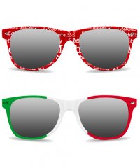 PFS11: Allover Frame Print Sunglasses